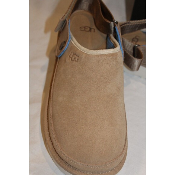 UGG GOLDENCOAST CLOG SIZE SAND SUEDE SLINGBACK SLIDE SANDAL MEN 8 WOMEN 10 - Picture 5 of 6